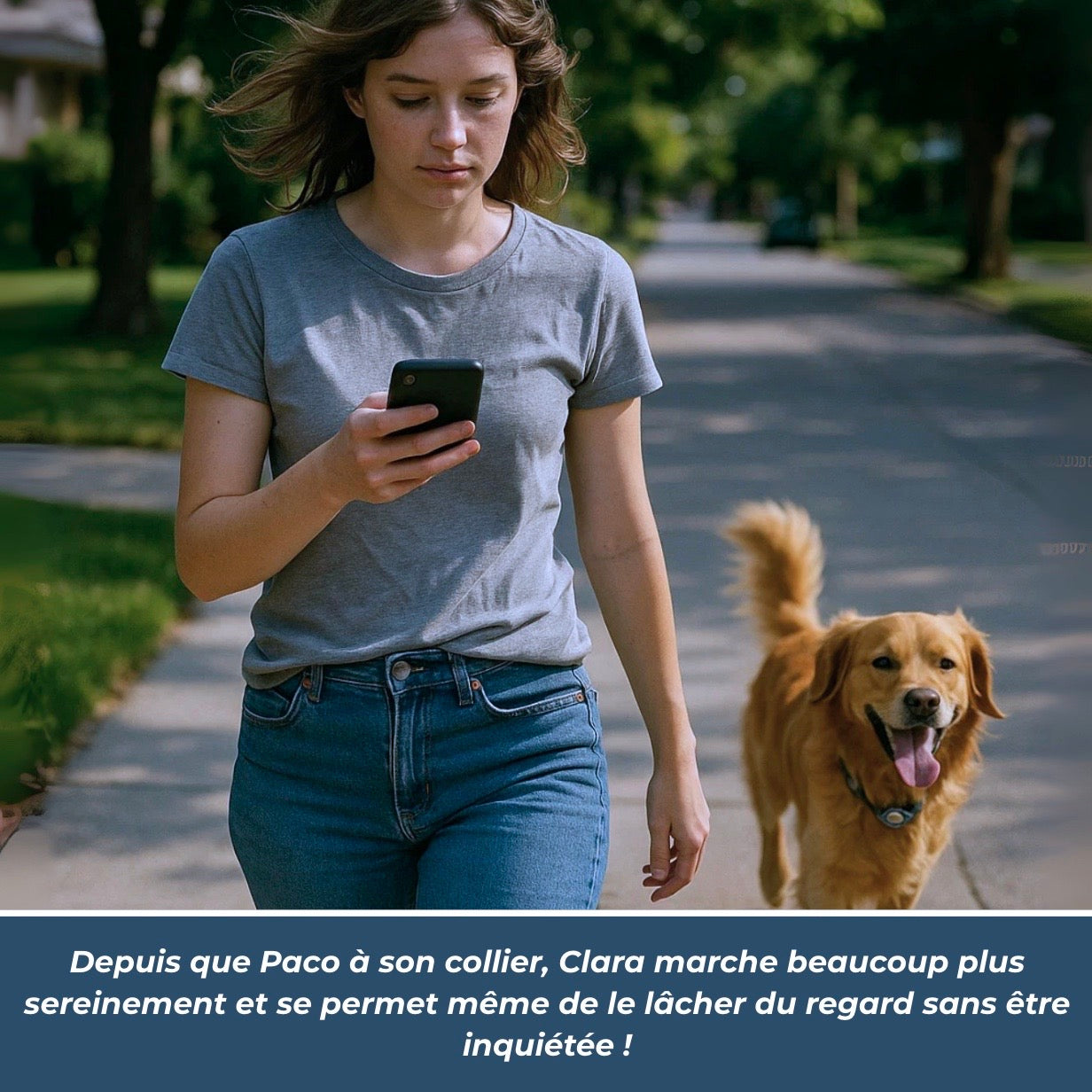 PetFinder Guardian – Collier de sécurité GPS pour chiens