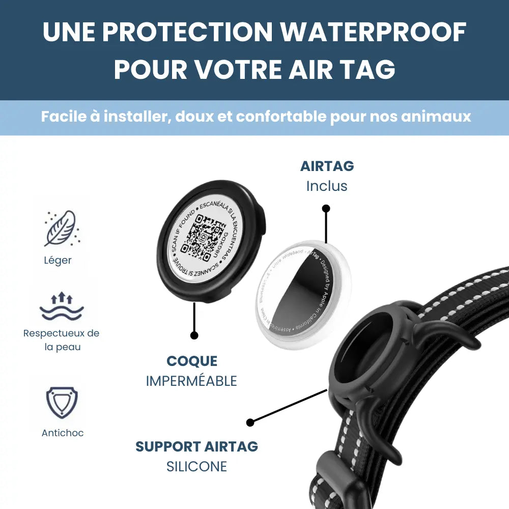 PetFinder Guardian - Collier de sécurité GPS pour chiens - Pet Finder